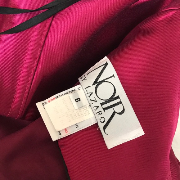 Noir by Lazaro prom homecoming bridesmaid dress - Picture 9 of 13